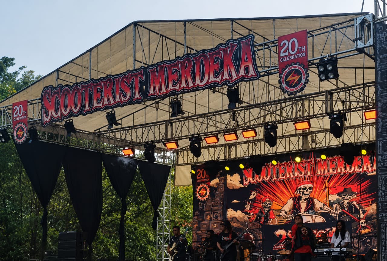 Scooterist Extreme Community Rayakan 20 Tahun Eksistensi, Perkuat Solidaritas dan Kolaborasi Lintas Komunitas